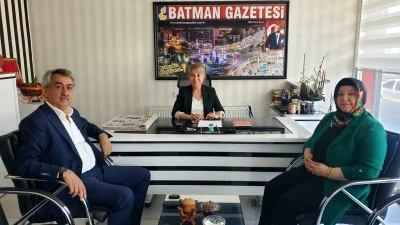KIRA&Ccedil; &Ccedil;İFTİNDEN BATMAN GAZETESİ&rsquo;NE VEFA ZİYARETİ