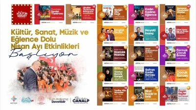 NİSAN AYI SANATLA GE&Ccedil;ECEK: T&Uuml;M ETKİNLİKLER &Uuml;CRETSİZ