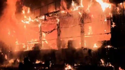 YANGIN SONRASI KAFE KULLANILAMAZ HALDE