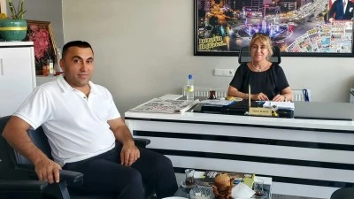 ŞAHMAR BAŞKANI GAZETEMİZDEYDİ