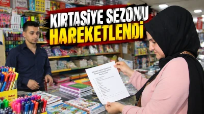 KIRTASİYE SEZONU HAREKETLENDİ