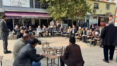 MİLLETVEKİLİ RAMANLI SASON'DA SORUNLARI DİNLEDİ