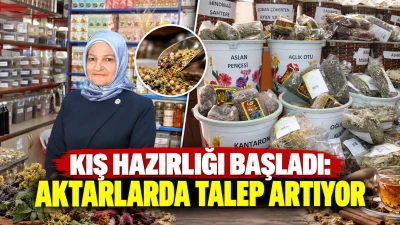 KIŞ HAZIRLIĞI BAŞLADI: AKTARLARDA TALEP ARTIYOR