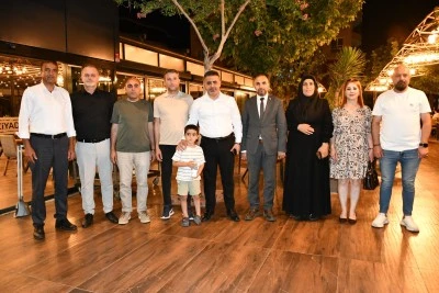 MHP İL BAŞKANI &Ccedil;ETİN GAZİLERLE BULUŞTU