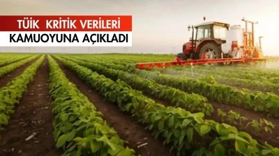 TARIM-GFE ŞUBAT AYI VERİLERİ A&Ccedil;IKLANDI