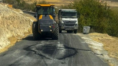GERCÜŞ’TE YOL KONFORU ARTIRILDI