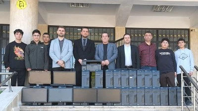 DİCLE ELEKTRİK&rsquo;TEN 50 BİLGİSAYAR BAĞIŞI