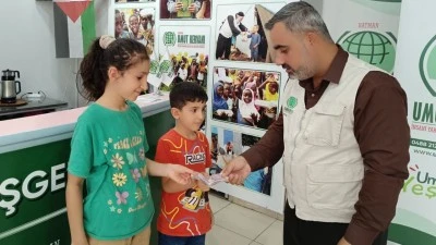 HARÇLIKLARINI GAZZE İÇİN BAĞIŞLADILAR