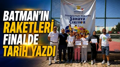 BATMAN&rsquo;IN RAKETLERİ FİNALDE TARİH YAZDI