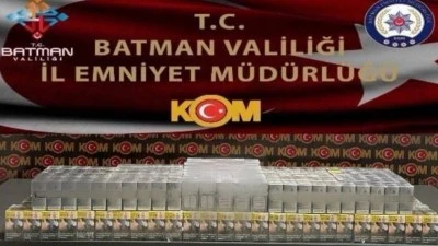AKARYAKIT TANKERİNDE KAÇAK SİGARA YAKALANDI
