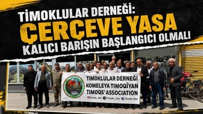 TİMOKLULAR DERNEĞİ: &Ccedil;ER&Ccedil;EVE YASA KALICI BARIŞIN BAŞLANGICI OLMALI