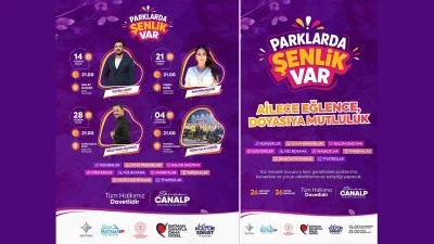 MAHALLE PARKLARINDA YAZ ŞENLİĞİ