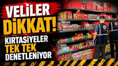 VELİLER DİKKAT! KIRTASİYELER TEK TEK DENETLENİYOR