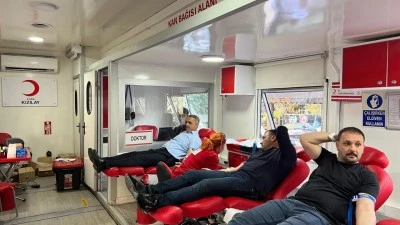 AK PARTİ BATMAN TEŞKİLATINDAN KAN BAĞIŞI KAMPANYASI