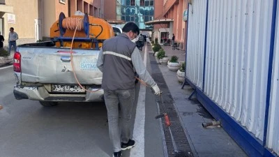 25 PERSONEL İLE KIŞ BOYU İLAÇLAMA DEVAM EDECEK