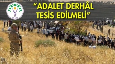 DEM PARTİ’DEN BEŞİRİ’DEKİ KATLİAMA KINAMA