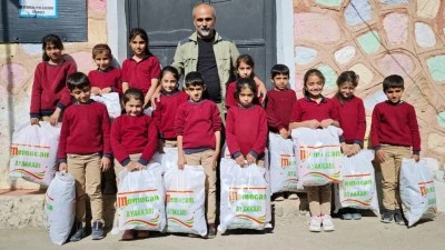 TÜRKAB’TAN ÖĞRENCİLERE KIŞLIK DESTEK