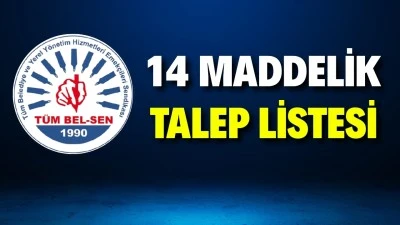 TOPLU SÖZLEŞMEDE DEĞİŞİM ÇAĞRISI