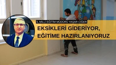 14 OKULDA ONARIM SÜRÜYOR