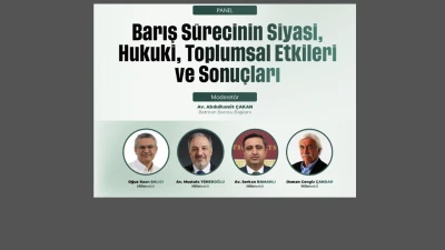 SİYASET, HUKUK VE TOPLUM MASAYA YATIRILACAK