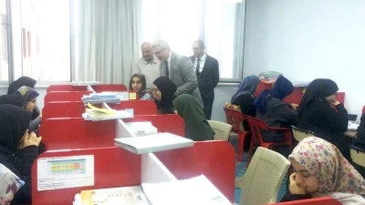 ÖĞRENCİLERİN YKS'YE HAZIRLIK KAMPI DEVAM EDİYOR