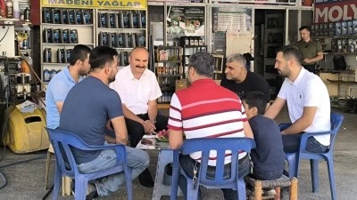VALİ CANALP, ESNAFIN TALEPLERİNİ DİNLEDİ