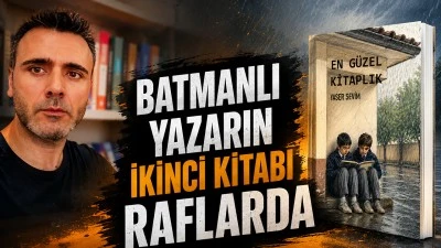 BATMANLI YAZARIN İKİNCİ KİTABI RAFLARDA