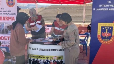 HASANKEYF’TE KADINA ŞİDDETLE MÜCADELE STANDI