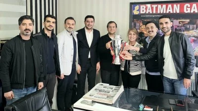 ŞAMPİYONLUK KUPASI İLK BATMAN GAZETESİ&rsquo;NDE