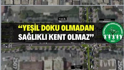 YEŞİL ALANLAR BİZİM KIRMIZI ÇİZGİMİZDİR