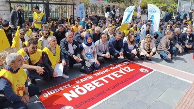 ŞİDDETE KARŞI &ldquo;YAŞAM N&Ouml;BETİ&rdquo;