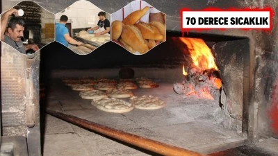 KAVURUCU SICAKTA EKMEK MÜCADELESİ