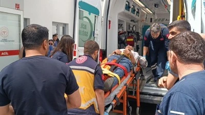 64 YAŞINDAKİ VATANDAŞA TREN &Ccedil;ARPTI