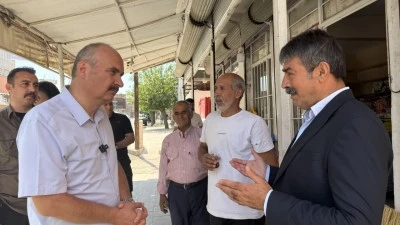 ESNAFIN SORUNLARINI YERİNDE DİNLEDİ
