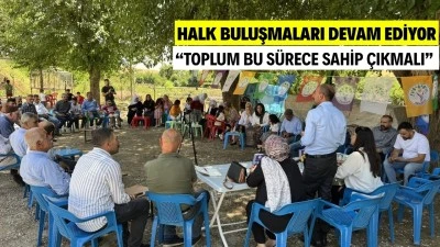DEMOKRATİK TOPLUMU HALKIMIZLA İNŞA EDİYORUZ