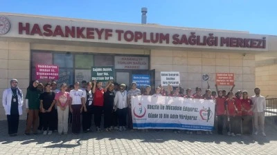 HASANKEYF’TE DÜNYA YÜRÜYÜŞ GÜNÜ ETKİNLİĞİ