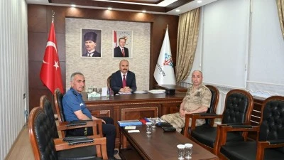 İLLERDE GÜVENLİK VE ASAYİŞ GÖRÜŞÜLDÜ