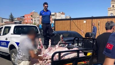 KAÇAK ET OPERASYONU: 42 BİN TL CEZA