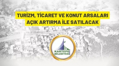 KARTEPE BELEDİYESİ'NDEN SATILIK ARSALAR