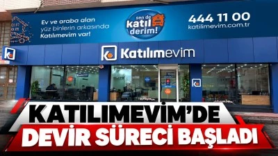 Katılımevim&rsquo;de devir s&uuml;reci başladı