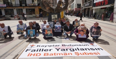 KAYIP YAKINLARININ EYLEMİ DEVAM ETTİ