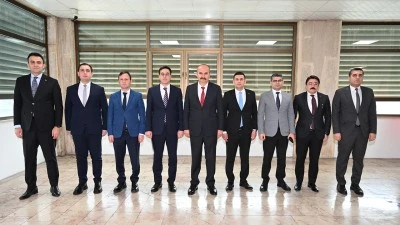 KAYMAKAM &Ouml;ZTAŞ&rsquo;A VEDA YEMEĞİ