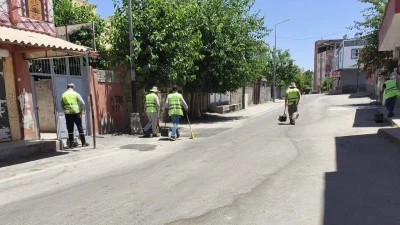 KENT GİRİŞLERİNDEN SEYİTLER MAHALLESİ&rsquo;NE YOĞUN MESAİ