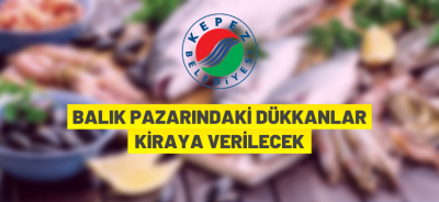 KEPEZ BELEDİYESİNDEN KİRALIK DÜKKANLAR