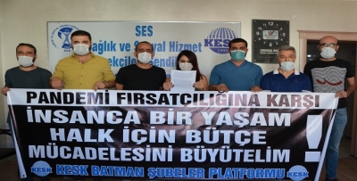 KESK: GEÇİNEMİYORUZ
