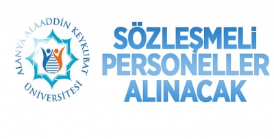KEYKUBAT ÜNİVERSİTESİ 15 SÖZLEŞMELİ PERSONEL ALACAK