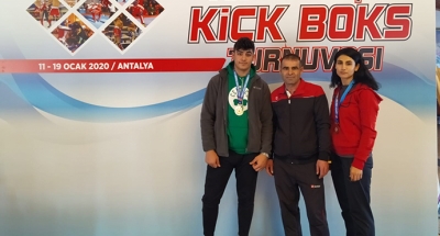 Kick-Boks’ta Türkiye dereceleri