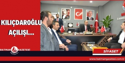 KILIÇDAROĞLU AÇILIŞI…