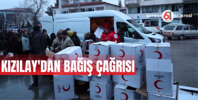 KIZILAY'DAN BAĞIŞ ÇAĞRISI