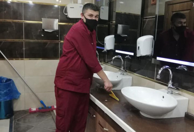 “Koronavirüs buraya giremez!”